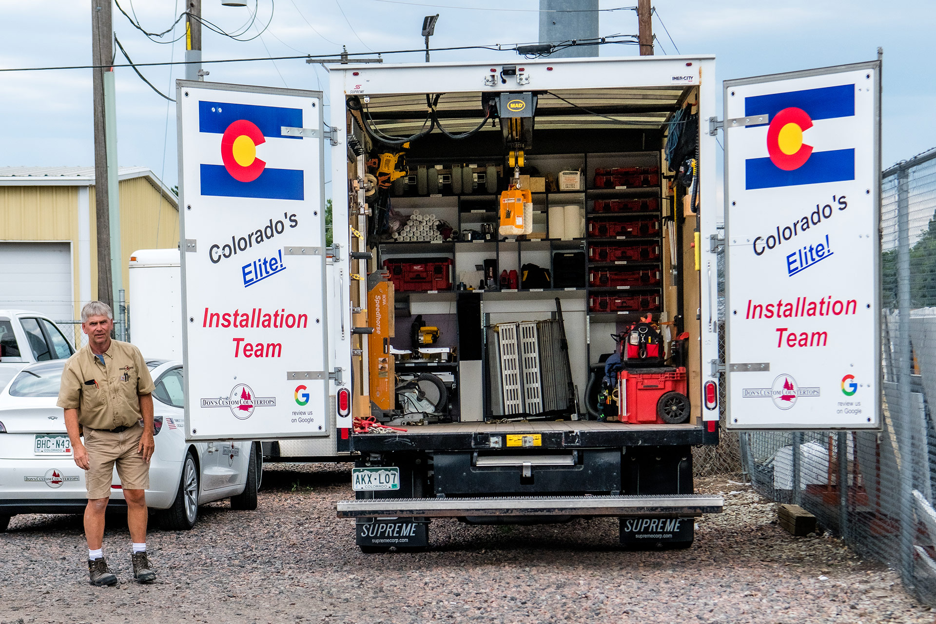 Colorado's Elite Installation Team Truck Image