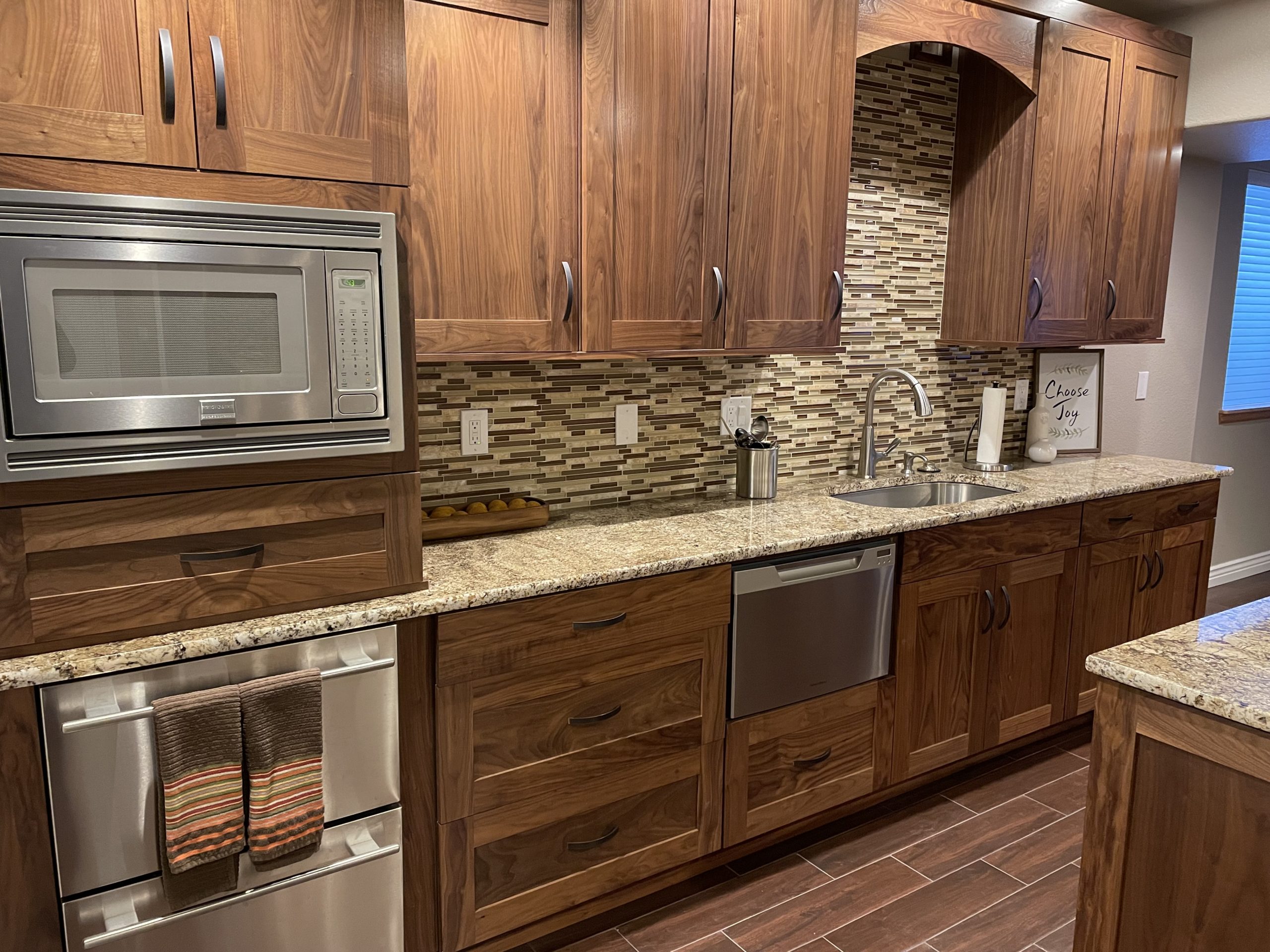 Updated wooden cabinetry and kitchen in Boulder
